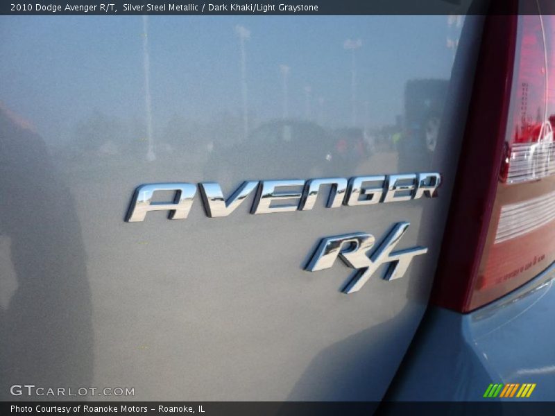 Silver Steel Metallic / Dark Khaki/Light Graystone 2010 Dodge Avenger R/T
