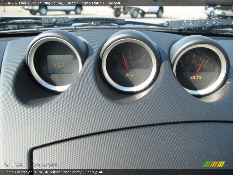 Carbon Silver Metallic / Charcoal 2007 Nissan 350Z Touring Coupe