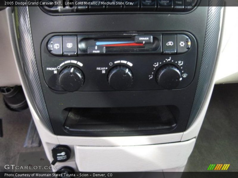 Linen Gold Metallic / Medium Slate Gray 2005 Dodge Grand Caravan SXT