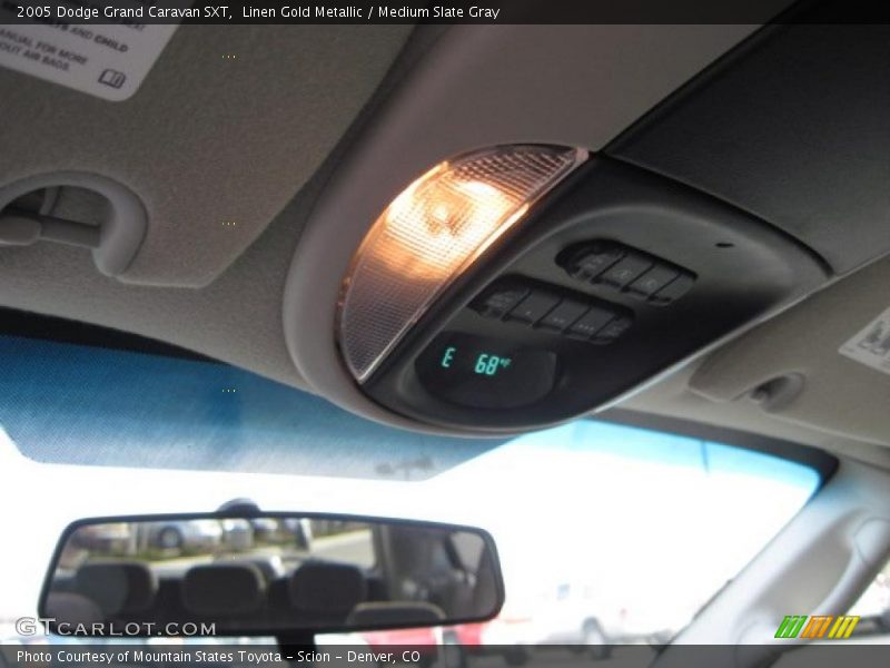 Linen Gold Metallic / Medium Slate Gray 2005 Dodge Grand Caravan SXT