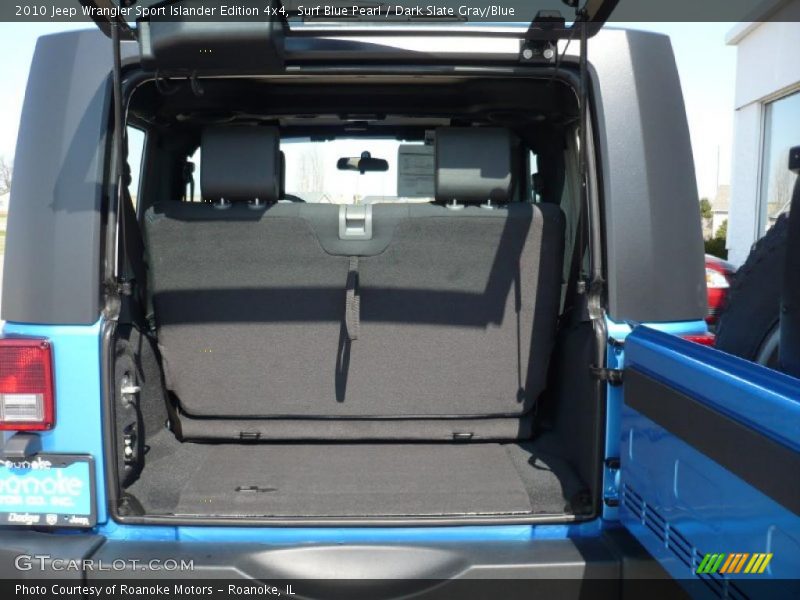 Surf Blue Pearl / Dark Slate Gray/Blue 2010 Jeep Wrangler Sport Islander Edition 4x4