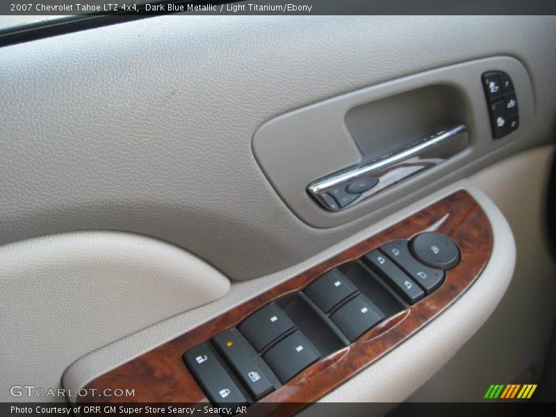 Dark Blue Metallic / Light Titanium/Ebony 2007 Chevrolet Tahoe LTZ 4x4