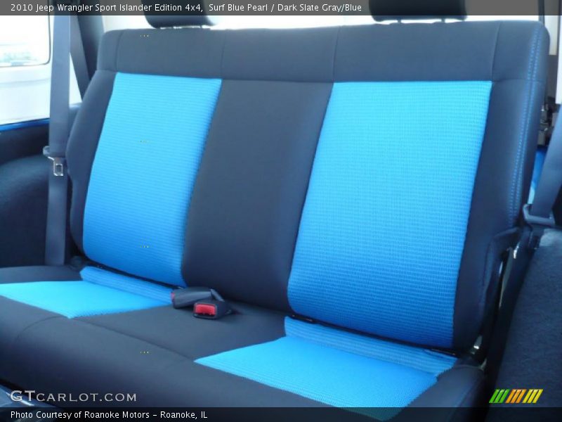 Surf Blue Pearl / Dark Slate Gray/Blue 2010 Jeep Wrangler Sport Islander Edition 4x4