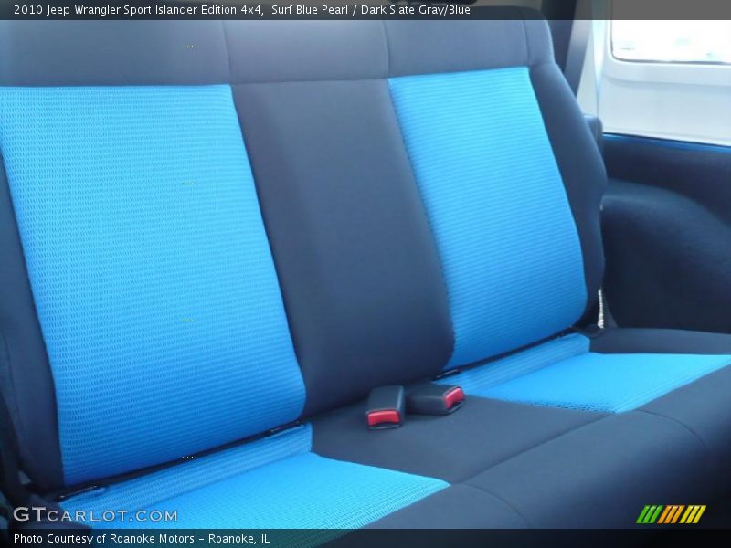 Surf Blue Pearl / Dark Slate Gray/Blue 2010 Jeep Wrangler Sport Islander Edition 4x4