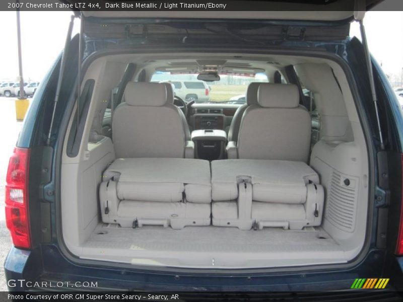 Dark Blue Metallic / Light Titanium/Ebony 2007 Chevrolet Tahoe LTZ 4x4