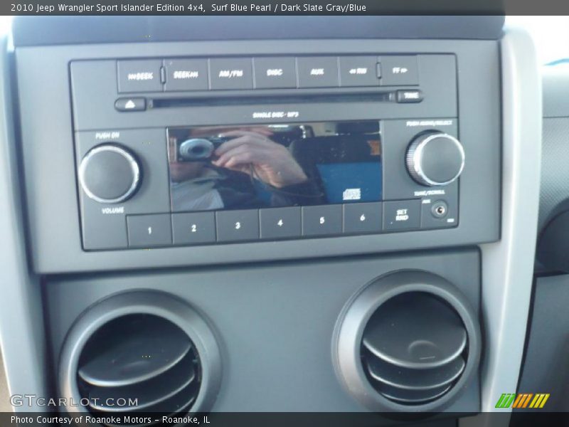 Surf Blue Pearl / Dark Slate Gray/Blue 2010 Jeep Wrangler Sport Islander Edition 4x4