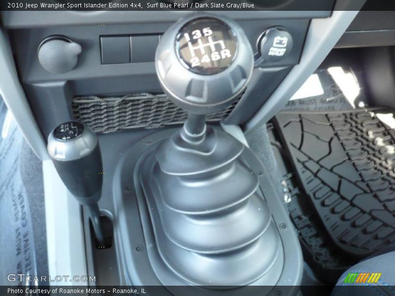 Surf Blue Pearl / Dark Slate Gray/Blue 2010 Jeep Wrangler Sport Islander Edition 4x4