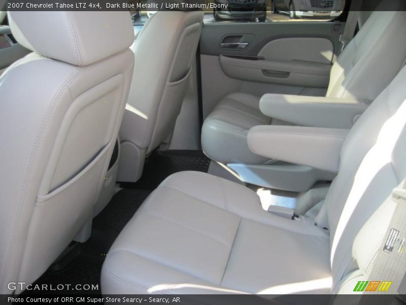 Dark Blue Metallic / Light Titanium/Ebony 2007 Chevrolet Tahoe LTZ 4x4