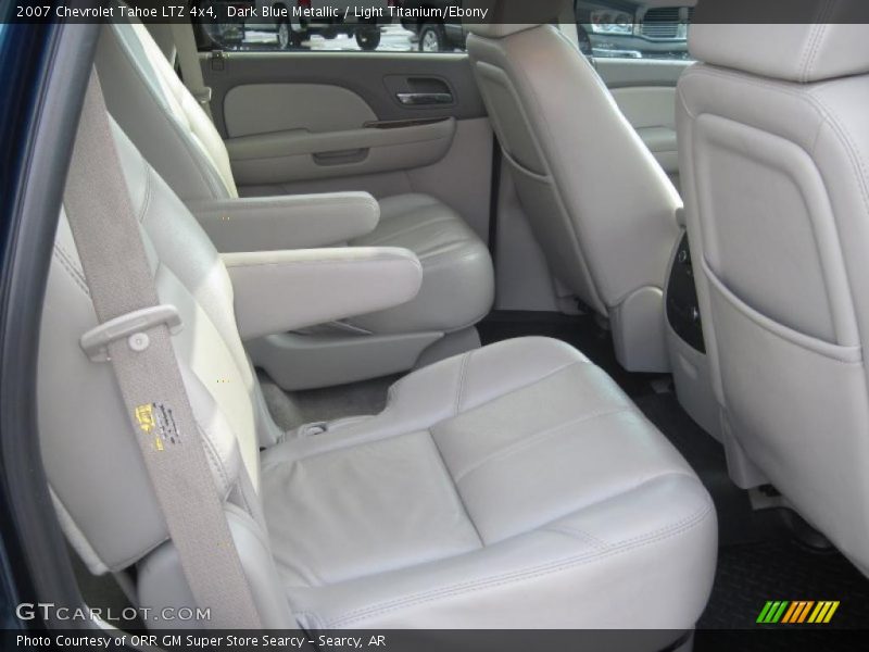 Dark Blue Metallic / Light Titanium/Ebony 2007 Chevrolet Tahoe LTZ 4x4
