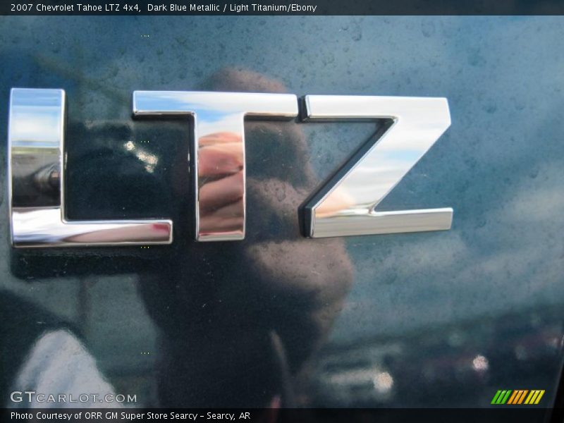 Dark Blue Metallic / Light Titanium/Ebony 2007 Chevrolet Tahoe LTZ 4x4