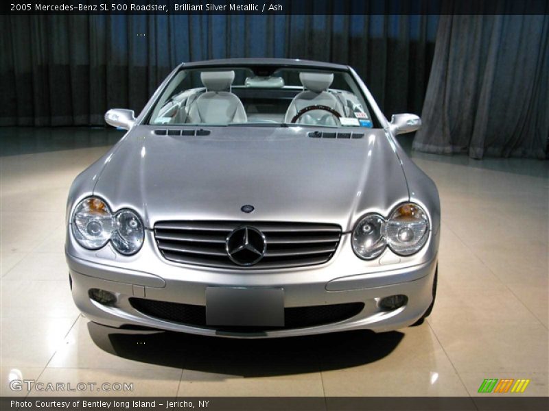 Brilliant Silver Metallic / Ash 2005 Mercedes-Benz SL 500 Roadster