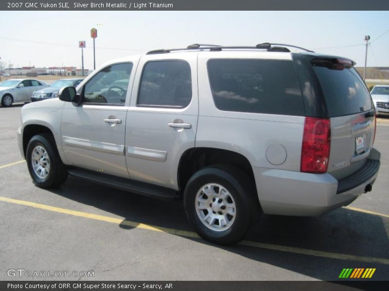 Silver Birch Metallic / Light Titanium 2007 GMC Yukon SLE
