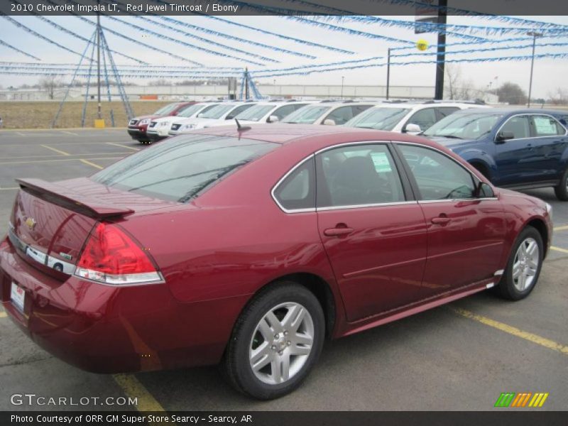 Red Jewel Tintcoat / Ebony 2010 Chevrolet Impala LT