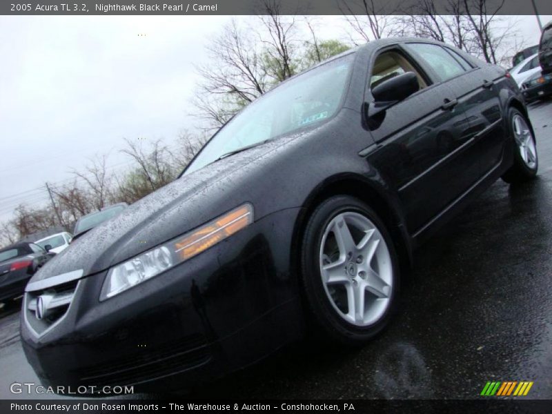 Nighthawk Black Pearl / Camel 2005 Acura TL 3.2