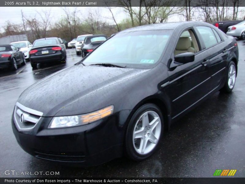 Nighthawk Black Pearl / Camel 2005 Acura TL 3.2