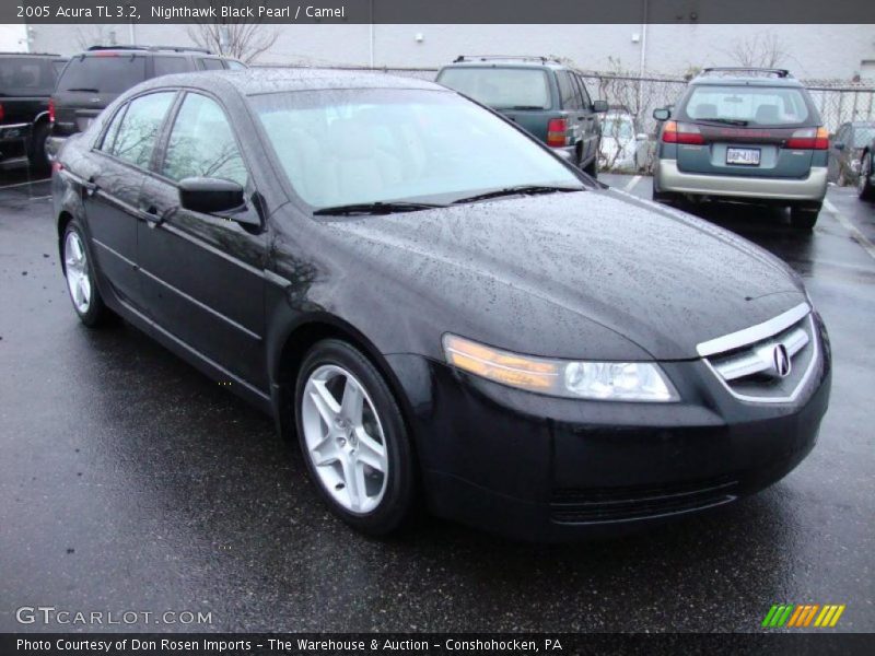 Nighthawk Black Pearl / Camel 2005 Acura TL 3.2