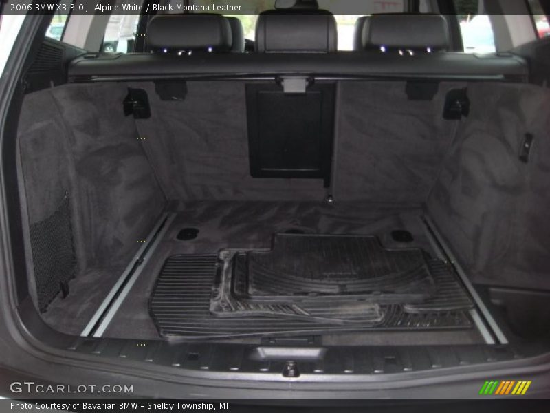 Alpine White / Black Montana Leather 2006 BMW X3 3.0i