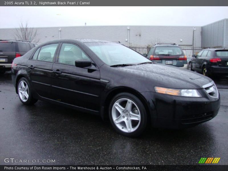 Nighthawk Black Pearl / Camel 2005 Acura TL 3.2