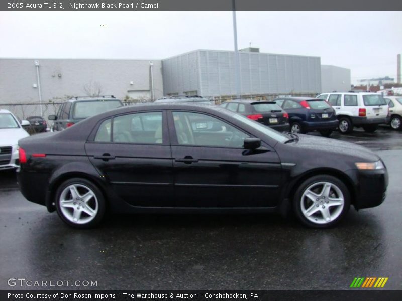 Nighthawk Black Pearl / Camel 2005 Acura TL 3.2