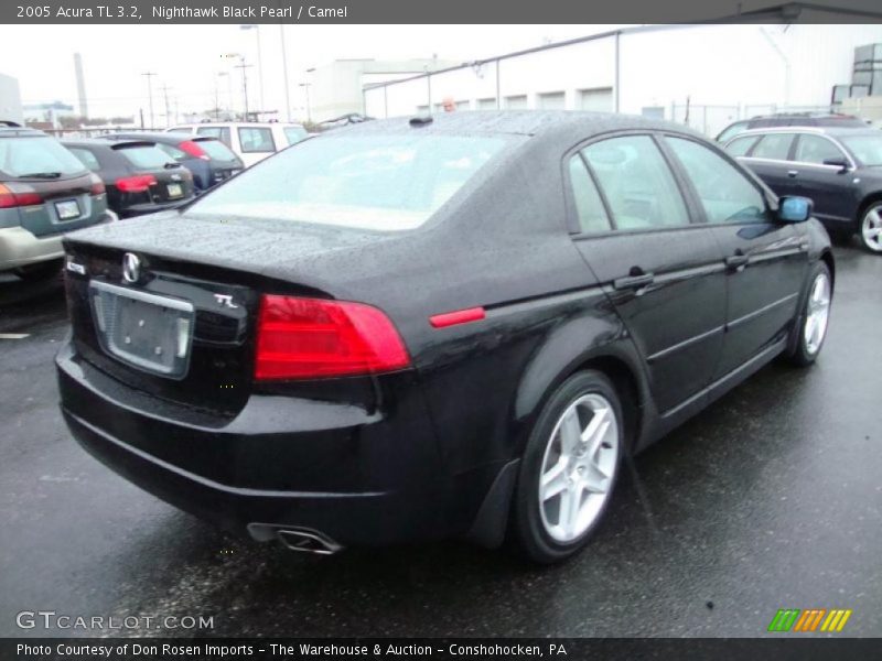 Nighthawk Black Pearl / Camel 2005 Acura TL 3.2