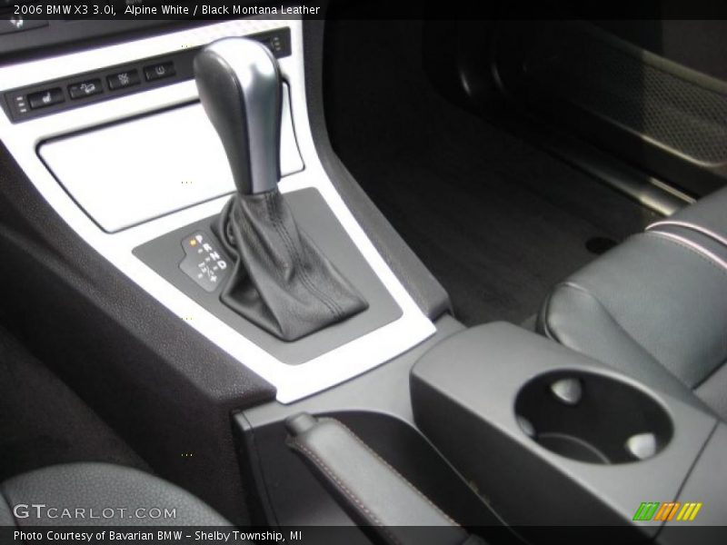 Alpine White / Black Montana Leather 2006 BMW X3 3.0i