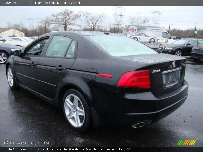 Nighthawk Black Pearl / Camel 2005 Acura TL 3.2