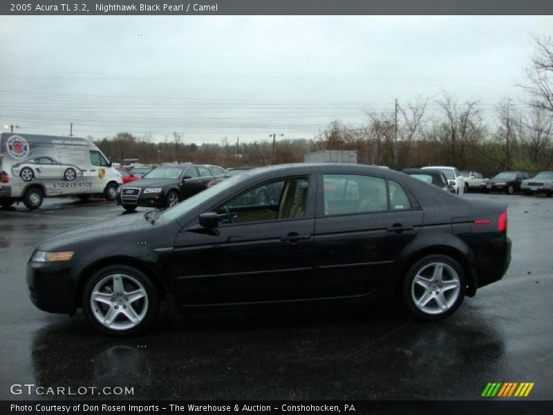 Nighthawk Black Pearl / Camel 2005 Acura TL 3.2