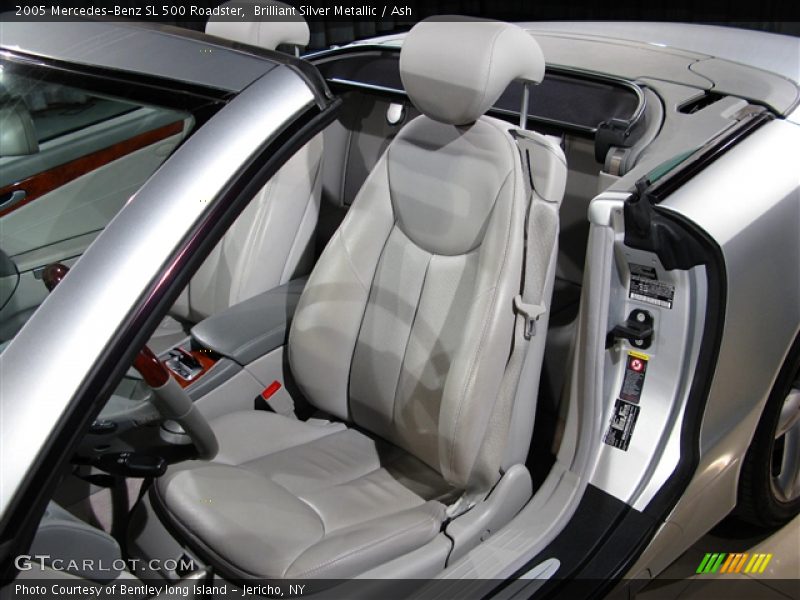 Brilliant Silver Metallic / Ash 2005 Mercedes-Benz SL 500 Roadster