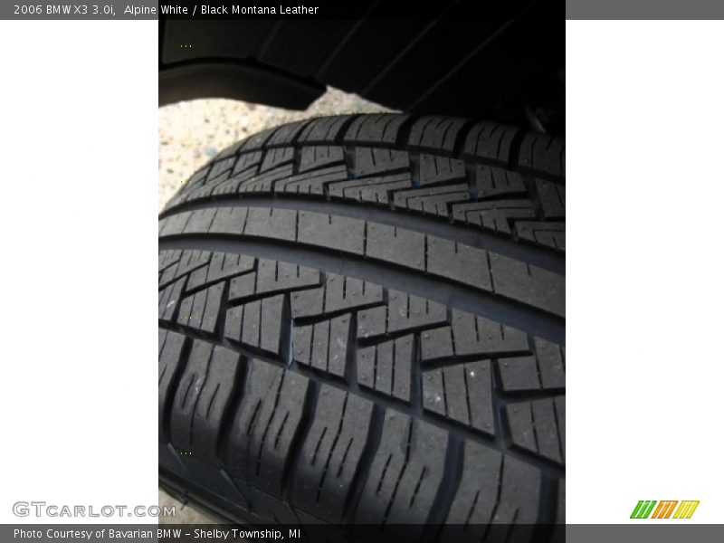 Alpine White / Black Montana Leather 2006 BMW X3 3.0i