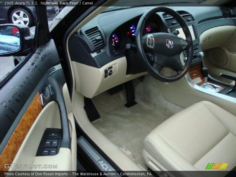 Nighthawk Black Pearl / Camel 2005 Acura TL 3.2