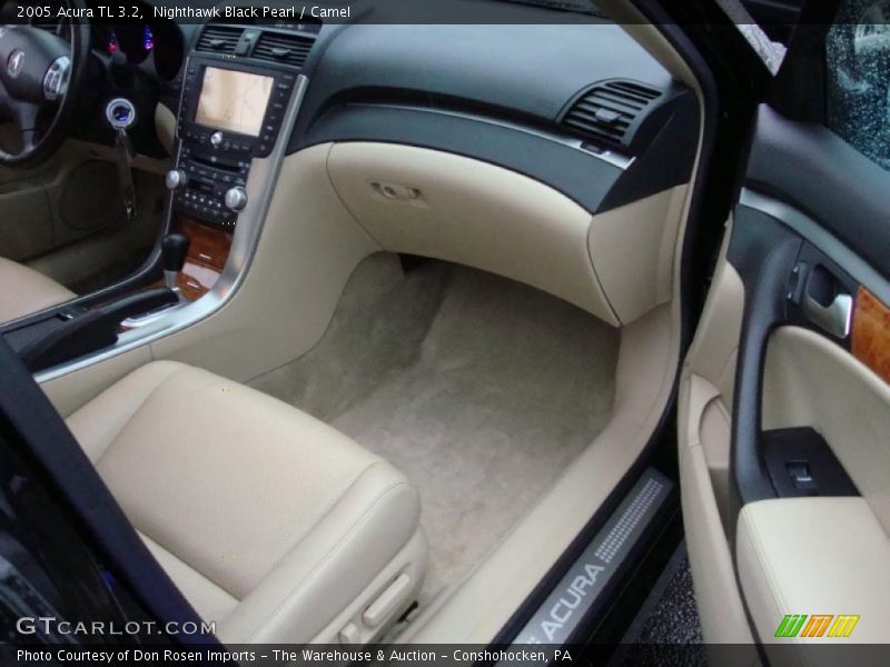 Nighthawk Black Pearl / Camel 2005 Acura TL 3.2