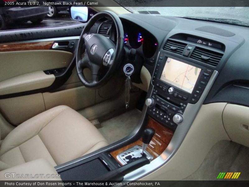Nighthawk Black Pearl / Camel 2005 Acura TL 3.2