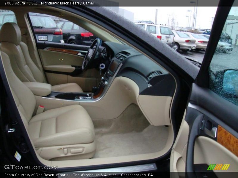 Nighthawk Black Pearl / Camel 2005 Acura TL 3.2