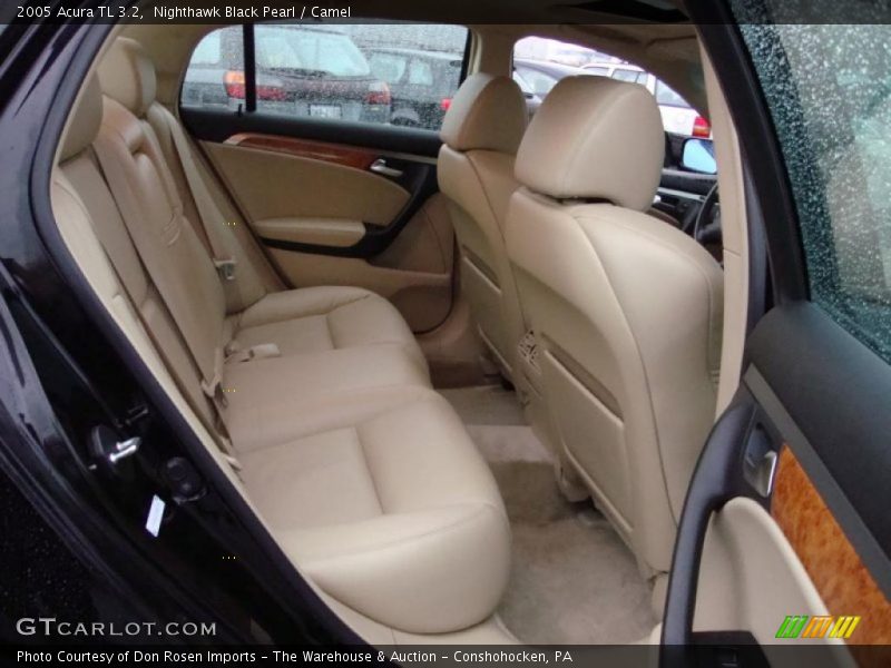 Nighthawk Black Pearl / Camel 2005 Acura TL 3.2