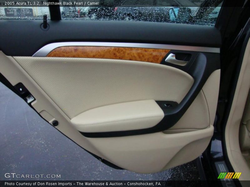 Nighthawk Black Pearl / Camel 2005 Acura TL 3.2