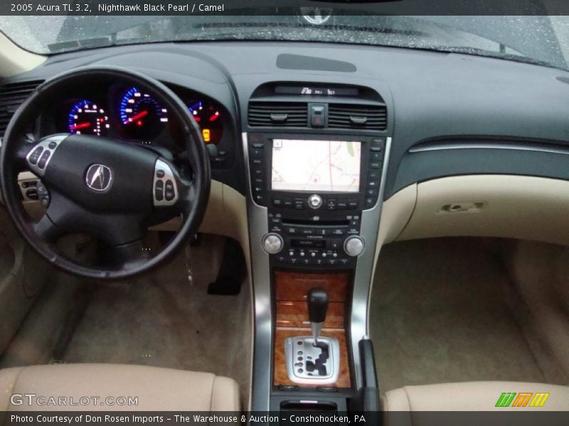 Nighthawk Black Pearl / Camel 2005 Acura TL 3.2