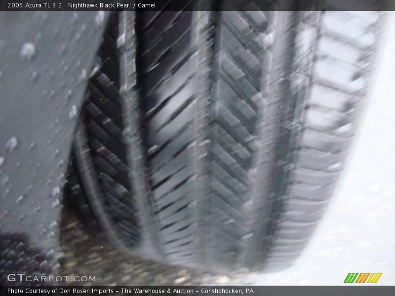 Nighthawk Black Pearl / Camel 2005 Acura TL 3.2