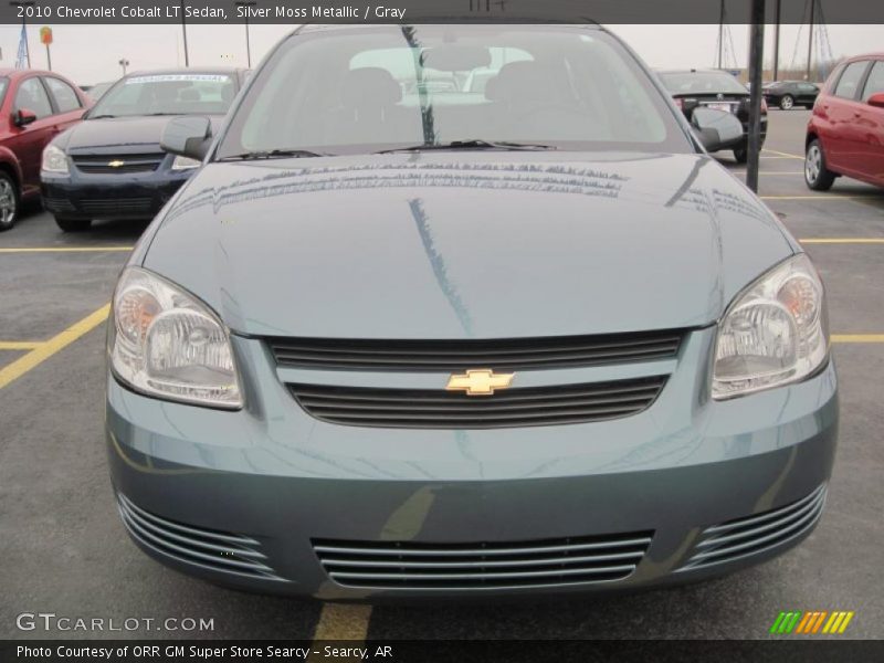 Silver Moss Metallic / Gray 2010 Chevrolet Cobalt LT Sedan