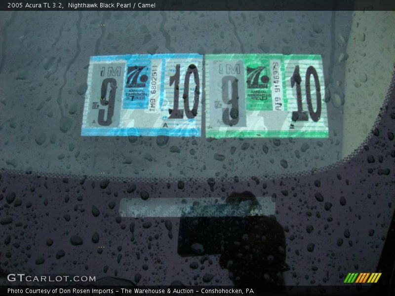 Nighthawk Black Pearl / Camel 2005 Acura TL 3.2