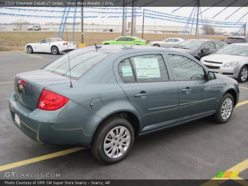 Silver Moss Metallic / Gray 2010 Chevrolet Cobalt LT Sedan