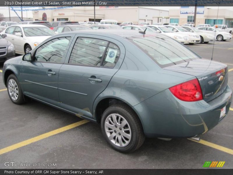 Silver Moss Metallic / Gray 2010 Chevrolet Cobalt LT Sedan