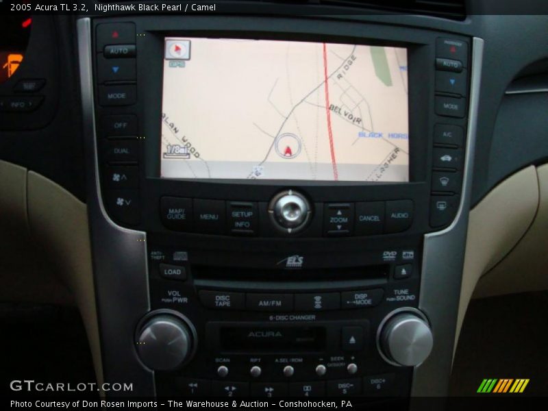 Nighthawk Black Pearl / Camel 2005 Acura TL 3.2