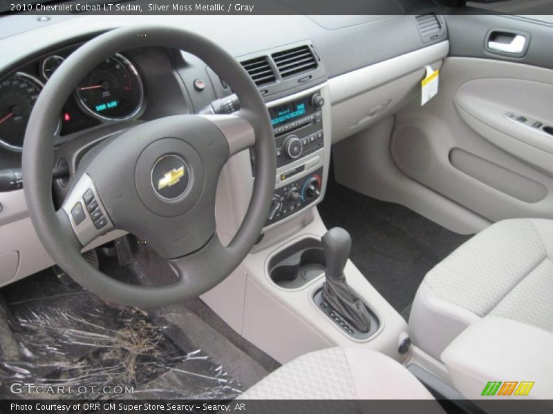 Silver Moss Metallic / Gray 2010 Chevrolet Cobalt LT Sedan