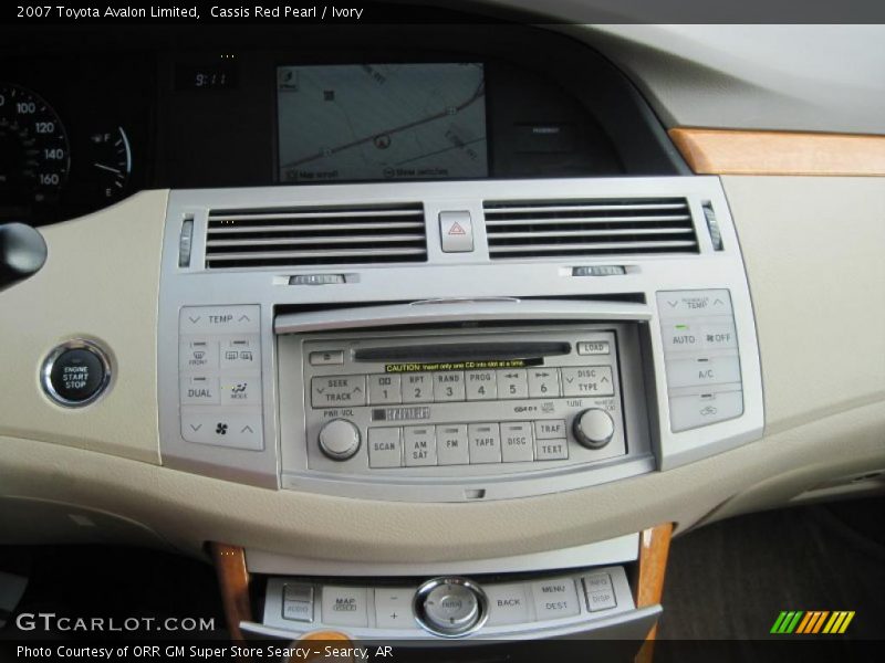 Cassis Red Pearl / Ivory 2007 Toyota Avalon Limited