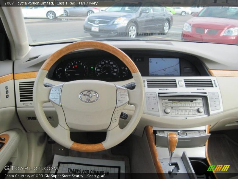 Cassis Red Pearl / Ivory 2007 Toyota Avalon Limited