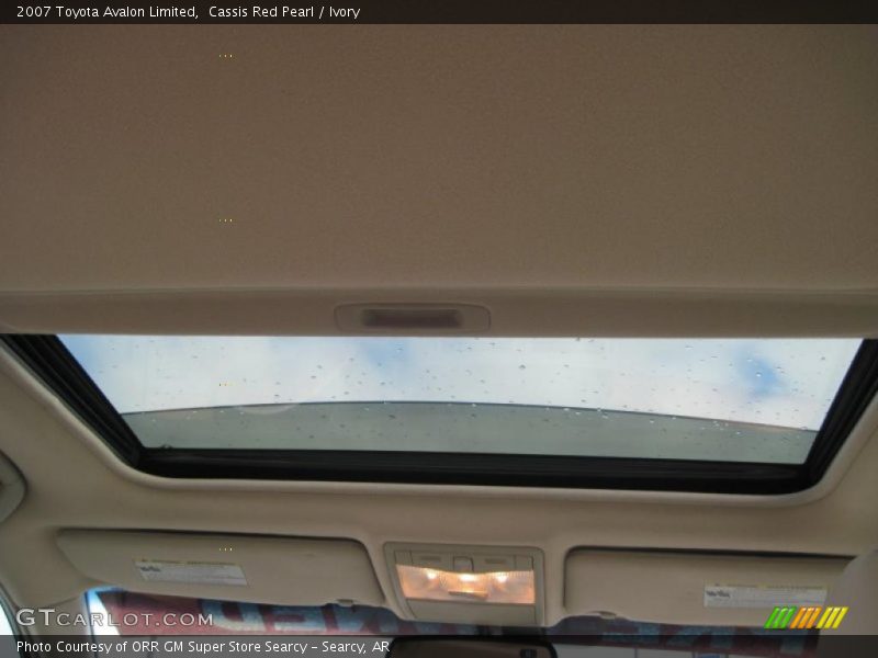 Cassis Red Pearl / Ivory 2007 Toyota Avalon Limited