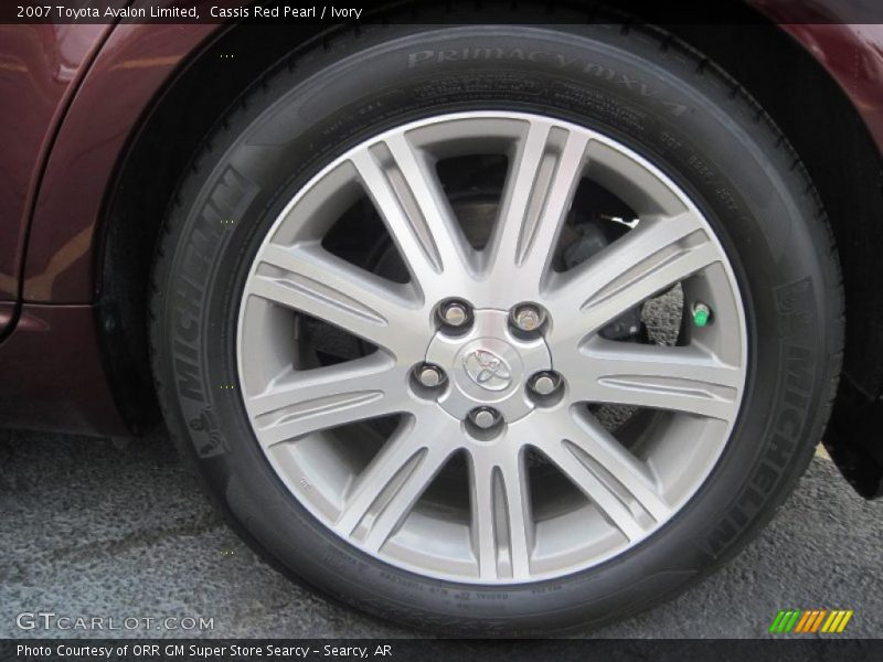 Cassis Red Pearl / Ivory 2007 Toyota Avalon Limited