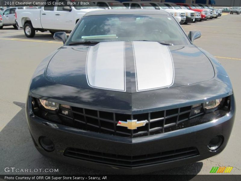 Black / Black 2010 Chevrolet Camaro LS Coupe