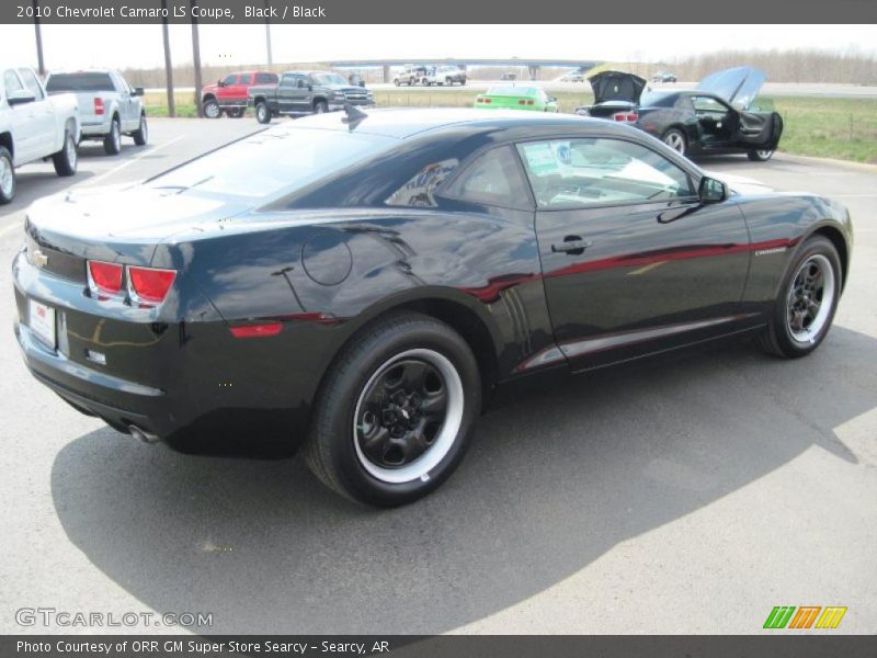 Black / Black 2010 Chevrolet Camaro LS Coupe