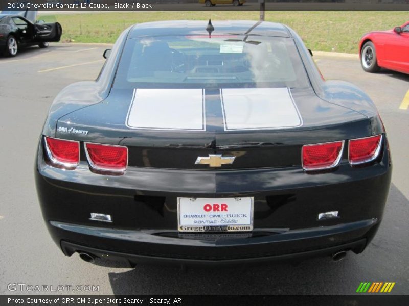 Black / Black 2010 Chevrolet Camaro LS Coupe